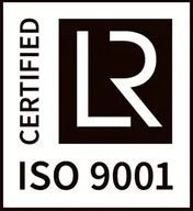 ISO 9001, certified by Lloyd's Register